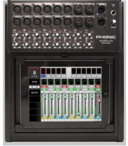 Acapela 16 16 路 4 編組 可遙控數(shù)字調(diào)音臺